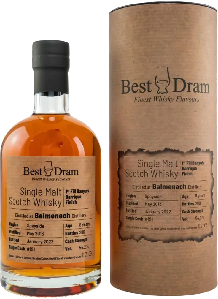 Balmenach 8 Jahre Barrique Finish - Best Dram