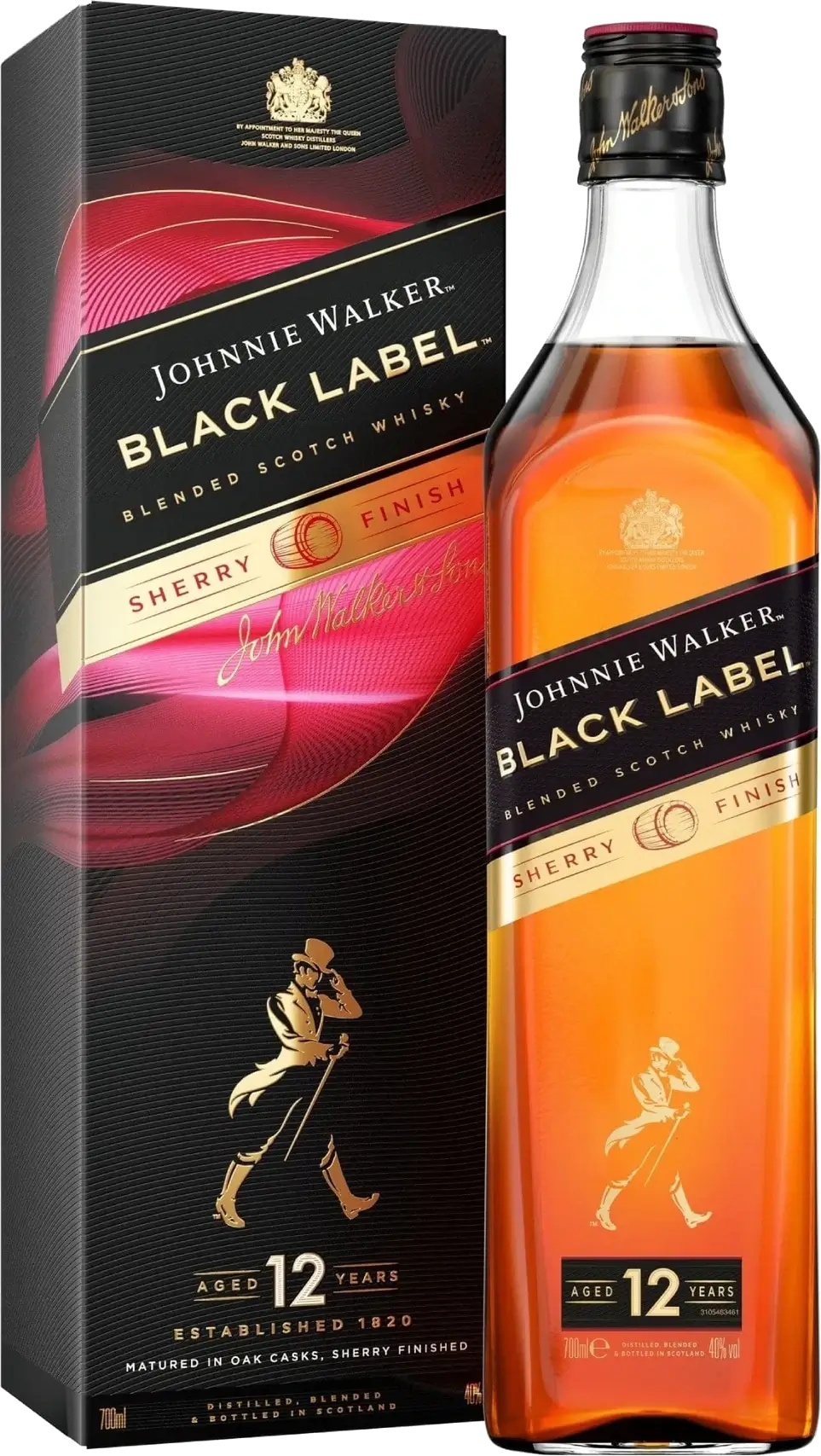 Johnnie Walker Black Label 12 Jahre Sherry Finish