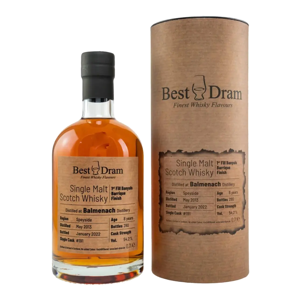 Balmenach 2013/2022 8 Jahre Barrique Finish - Best Dram